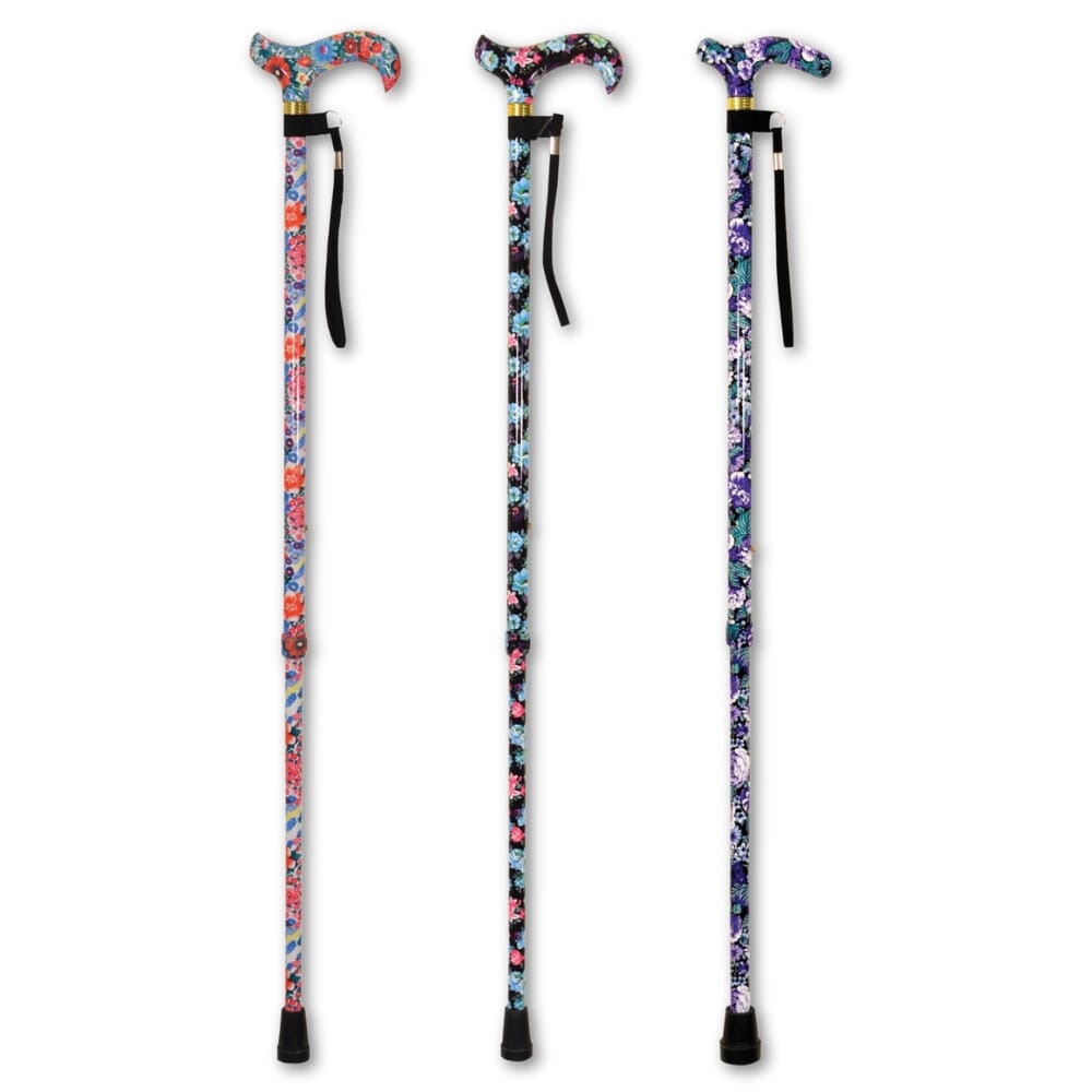 Deluxe Patterned Walking Cane