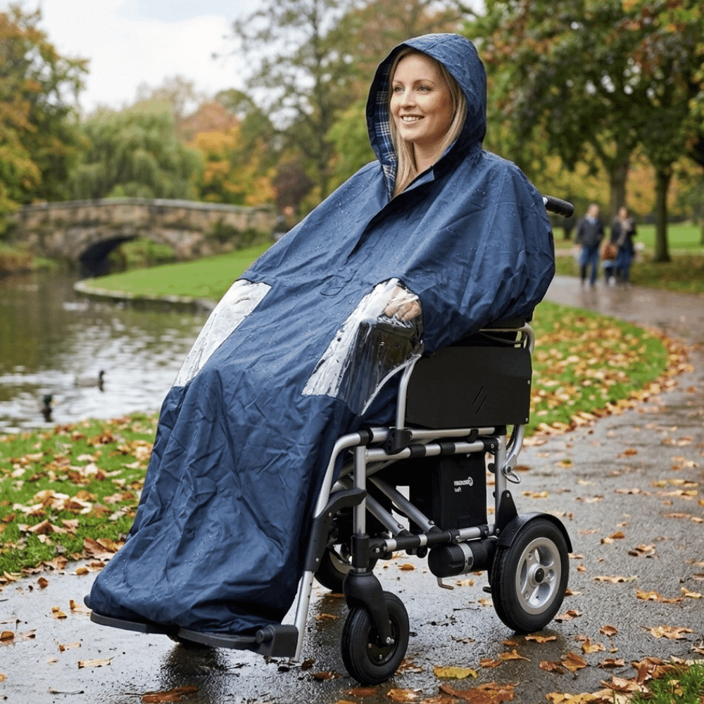 deluxe powerchair cape lifestyle