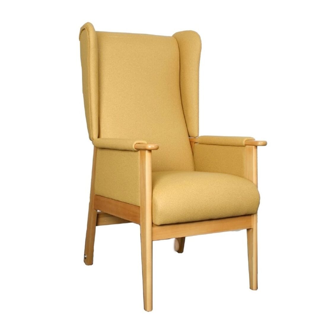View Deluxe Sandringham Chair Champagne Dralon information