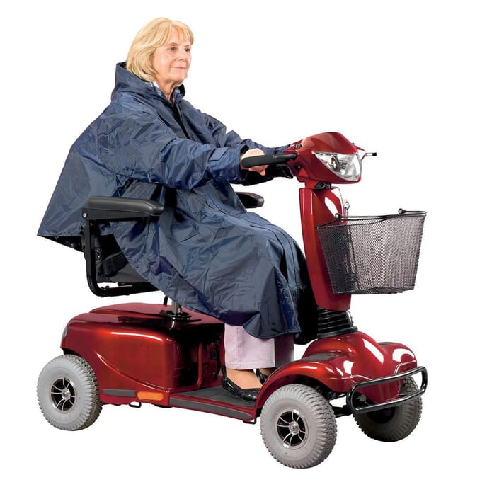 deluxe scooter poncho1