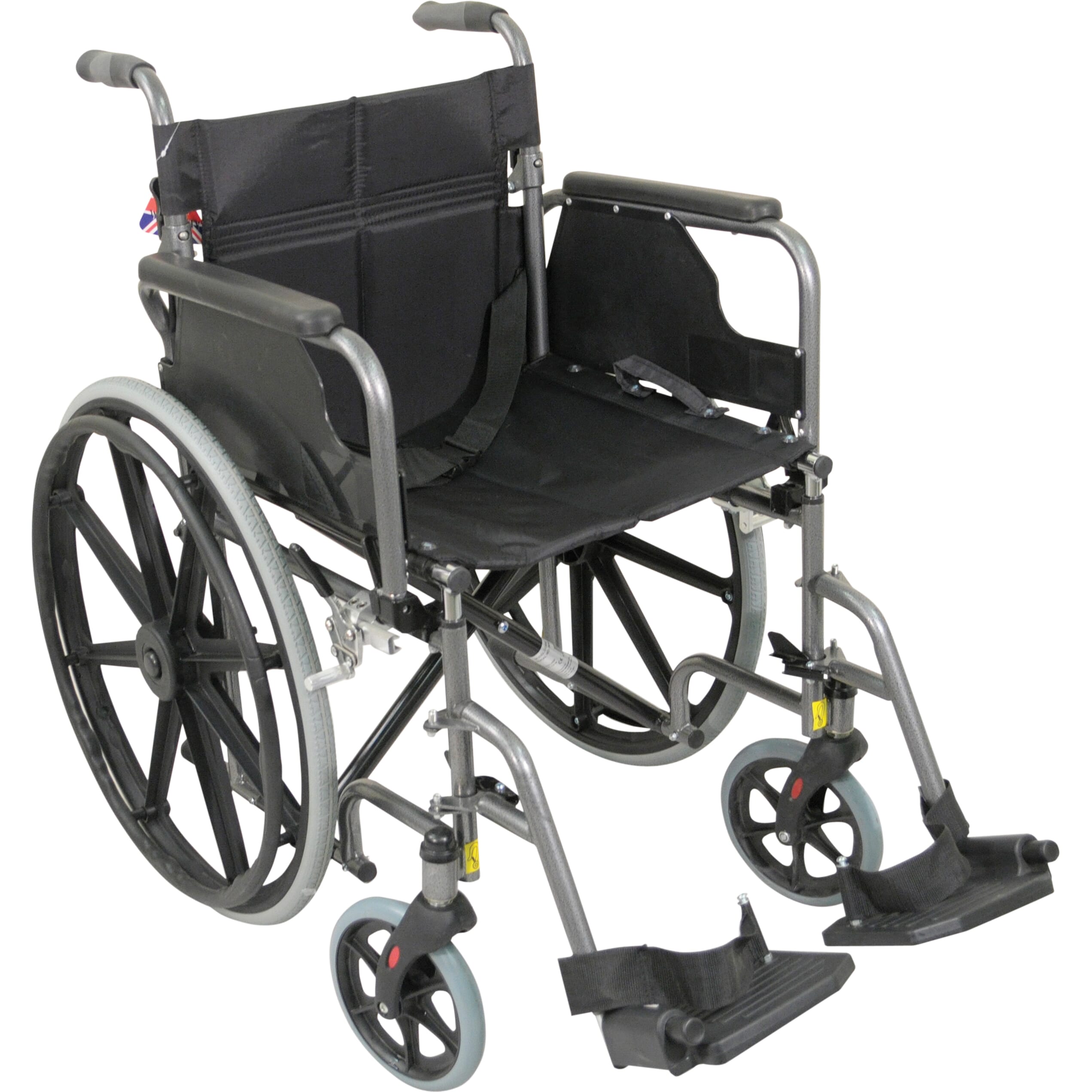 Deluxe Self Propelled Steel Wheelchair