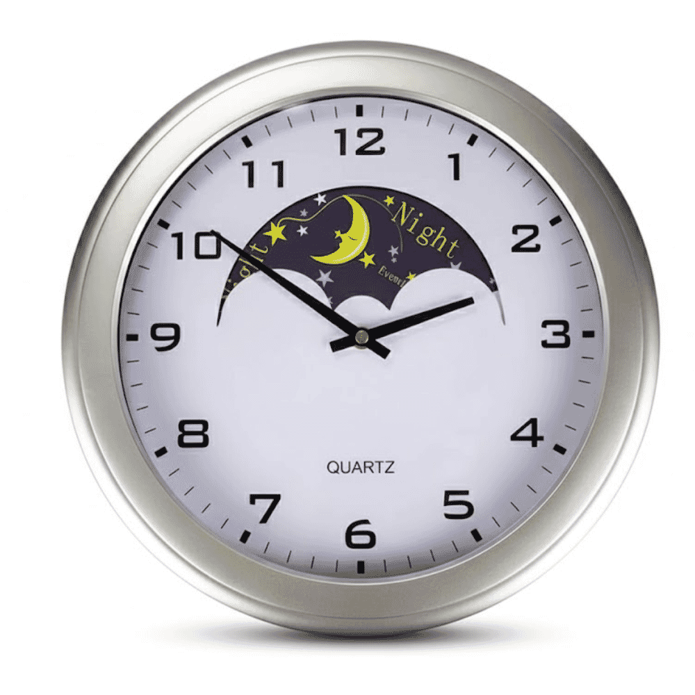dementia care day and night clock night