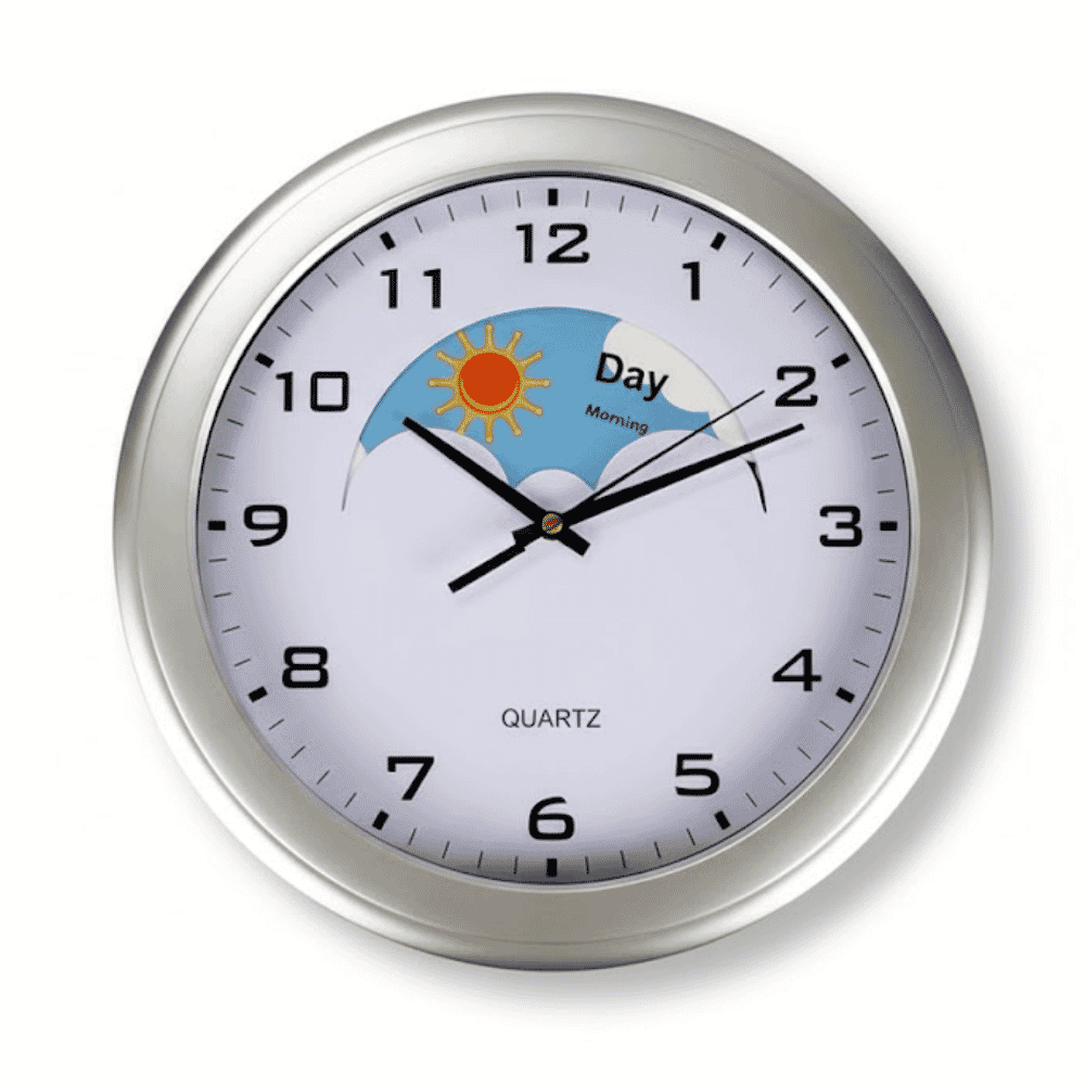 Dementia Care Day and Night Clock