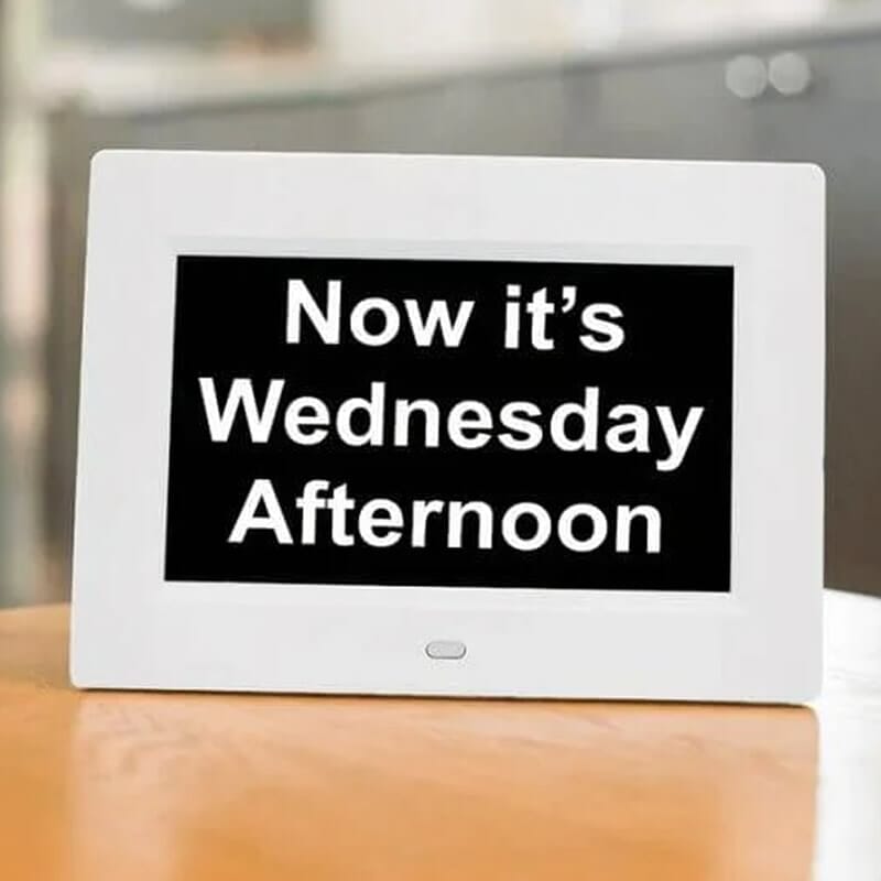 Dementia Day Clock