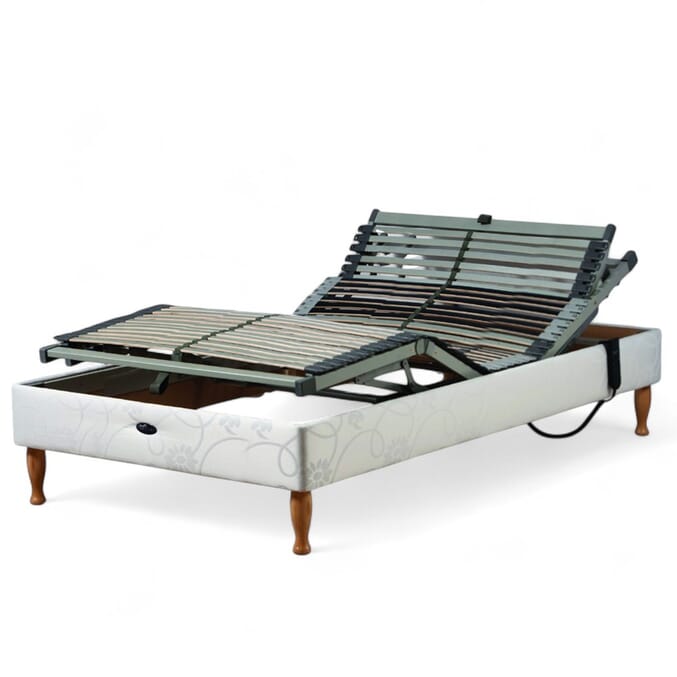 devon adjustable double divan bed