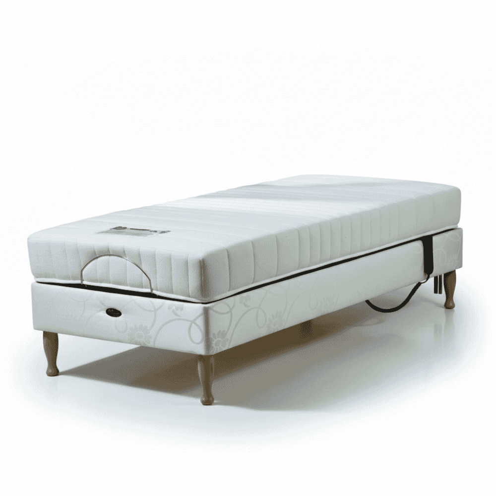 View Devon Adjustable Single Divan Bed with Reflex Foam Mattress information