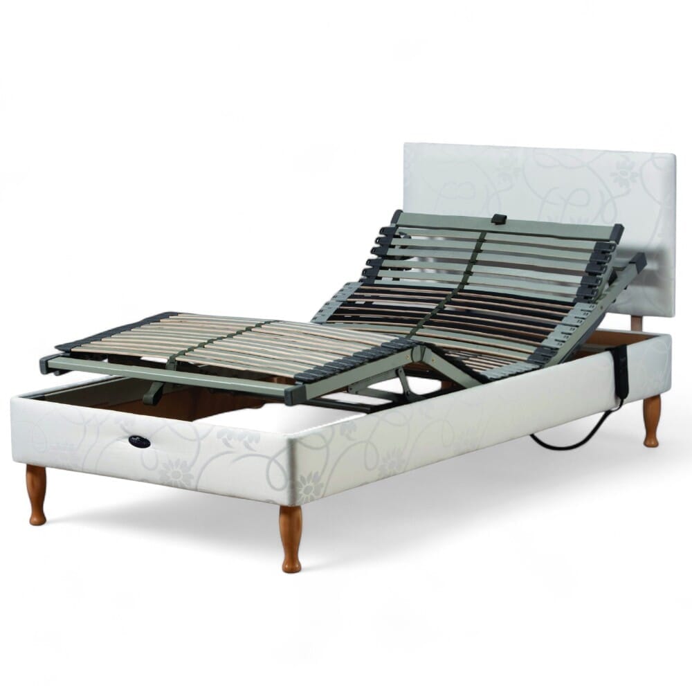 Devon Adjustable Small Double Divan Bed
