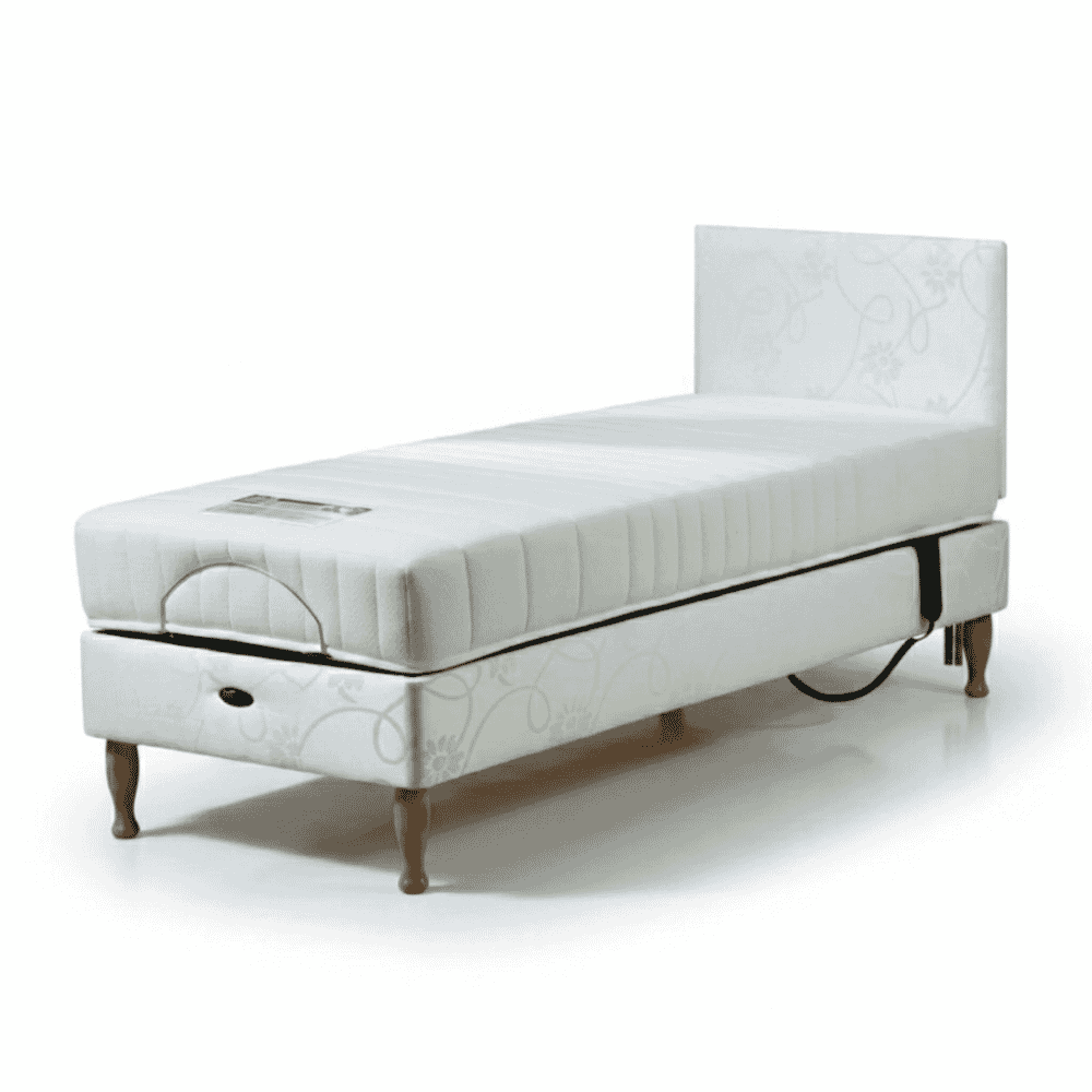 devon adjustable toddler divan bed with headboard and reflex foam mattress