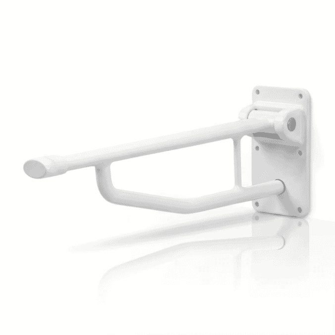 devon elite folding toilet support rail no toilet