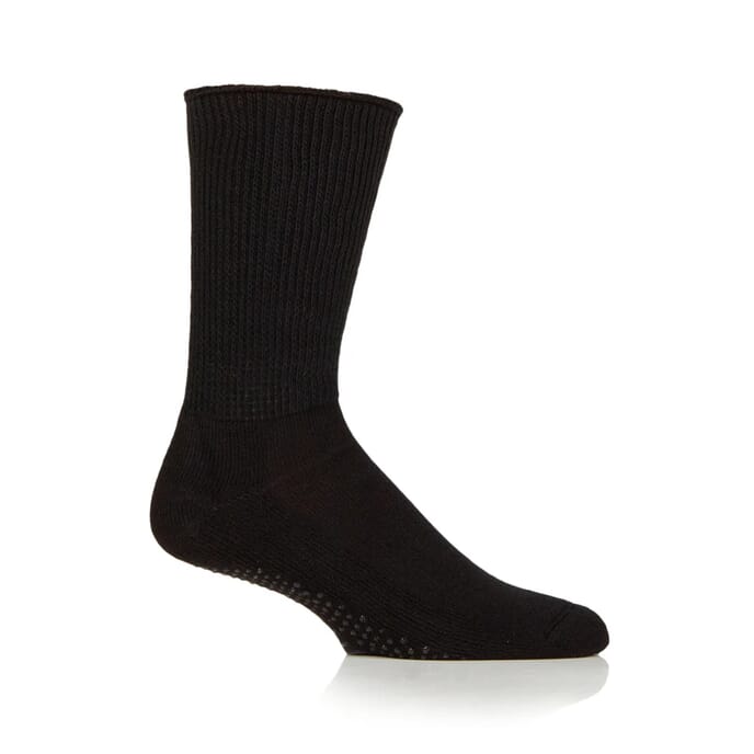 diabetic slipper socks 3 pairs size 4 8 black