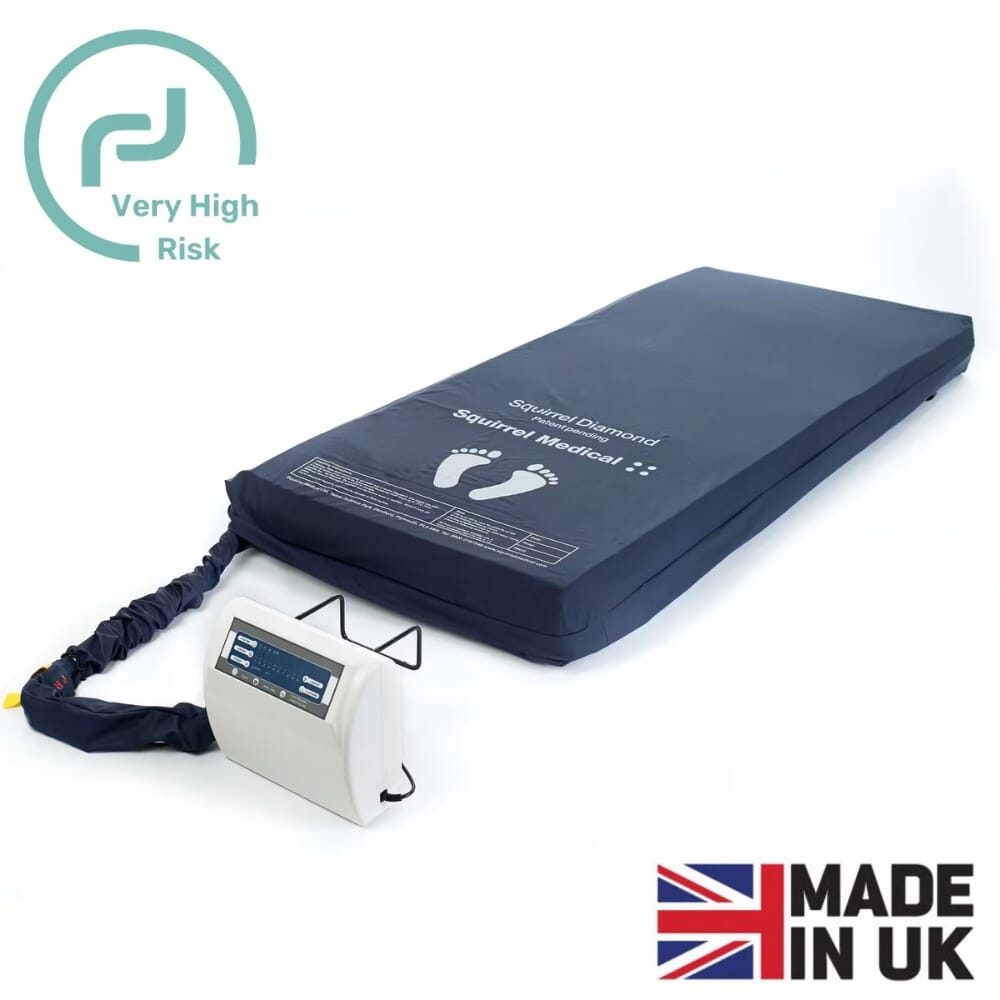 diamond wide active mattress replacement system risk level