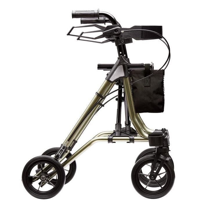 dietz taima m gt rollator reseda green metallic side