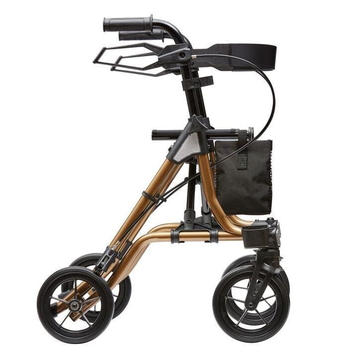 dietz taima s gt rollator sepia metallic side