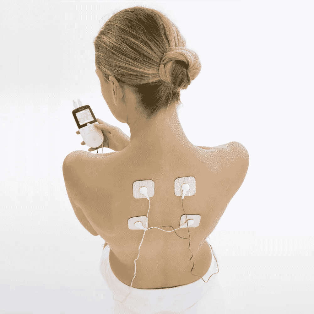 digital tens ems device in use