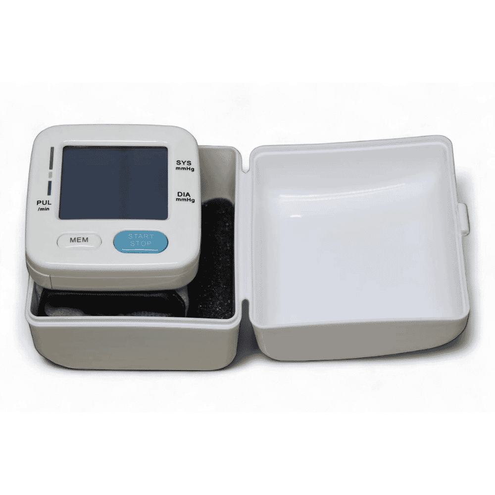 digital wrist blood pressure monitor carry case