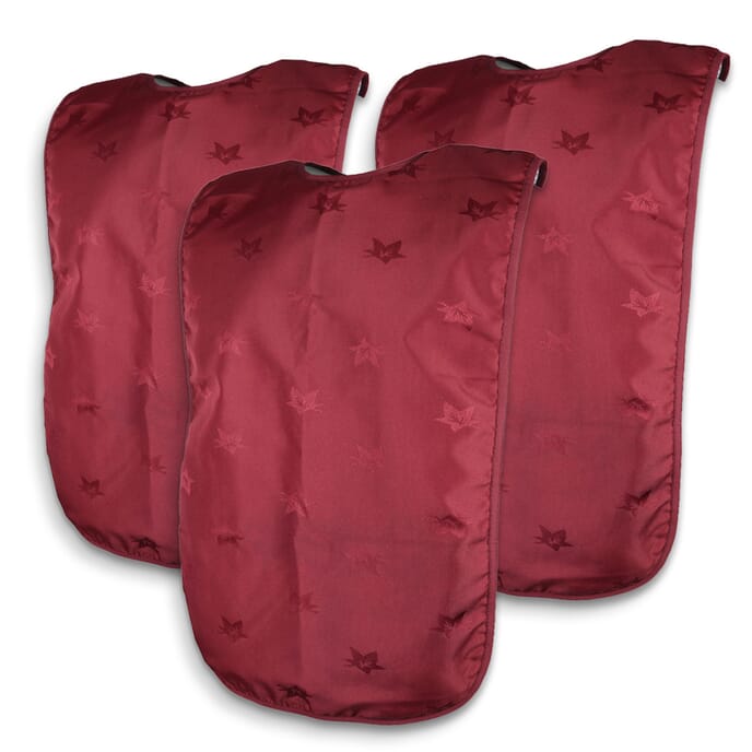 dignified clothing protector maroon pack of 3