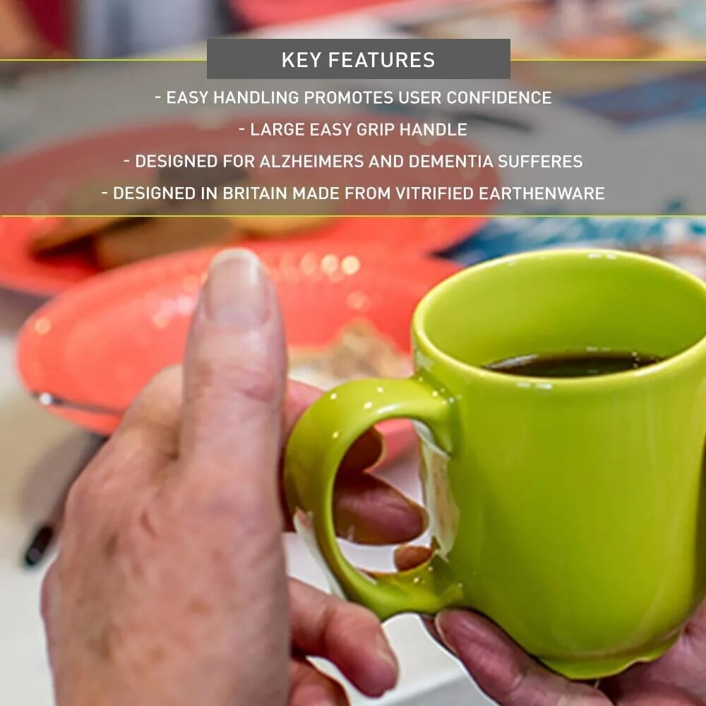 dignity one handled mug green lifestyle