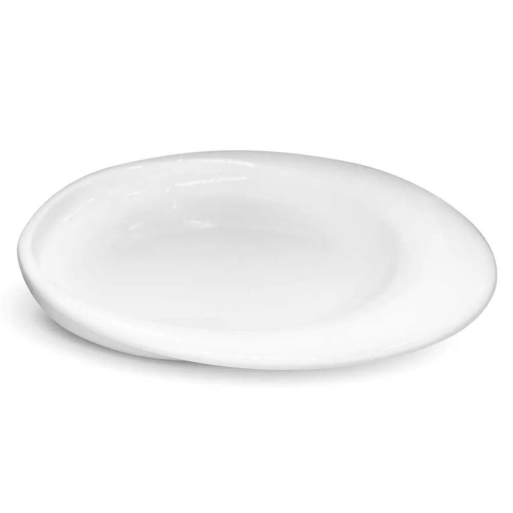 dignity slope plate white angle