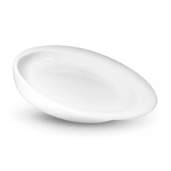 dignity slope plate white