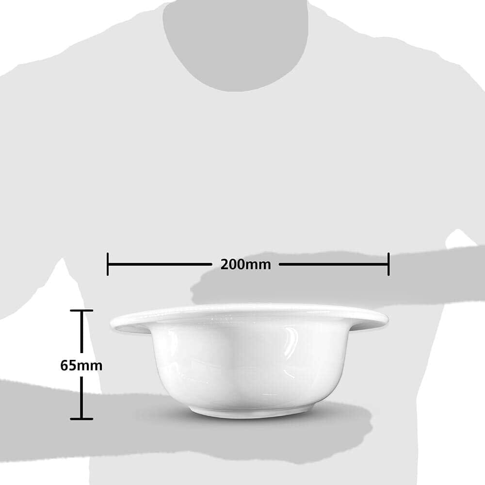 dignity soup bowl white dimensions