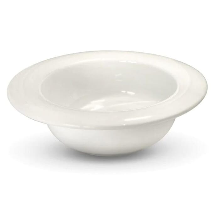 dignity soup bowl white