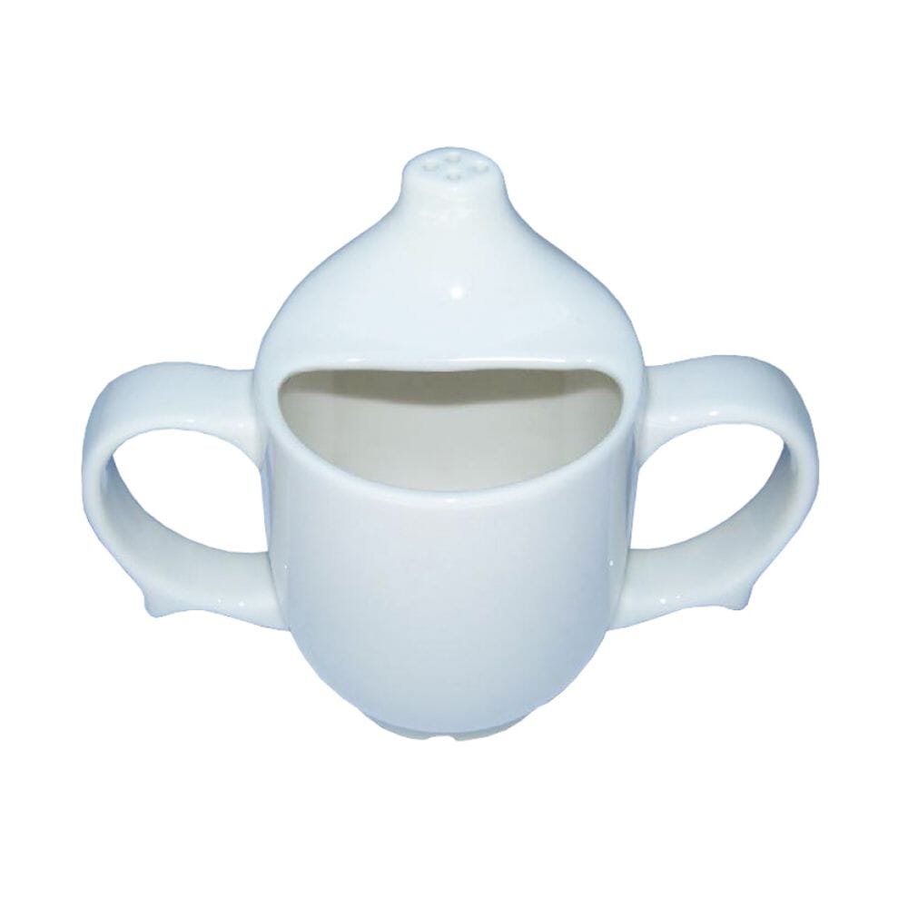 Non Spill Cup, Disabled Drinking Cups, Two Handled Mugs For Elderly