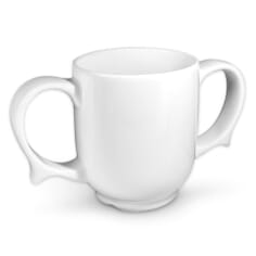 Dignity Two Handled Mug - White