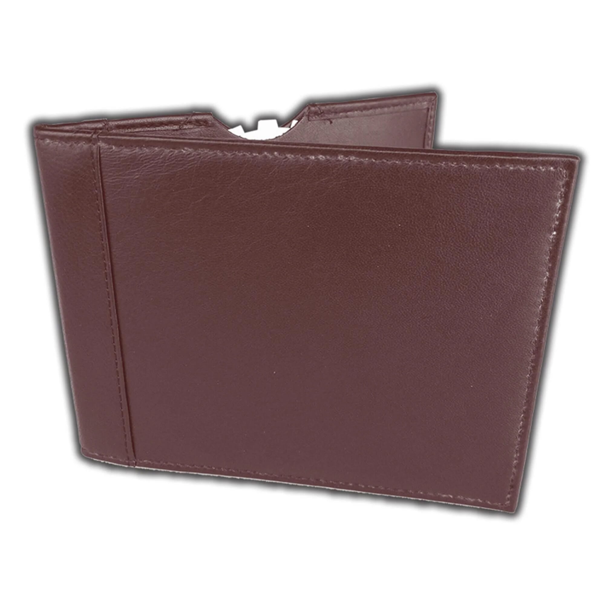 View Disabled Leather Park Wallet Brown information