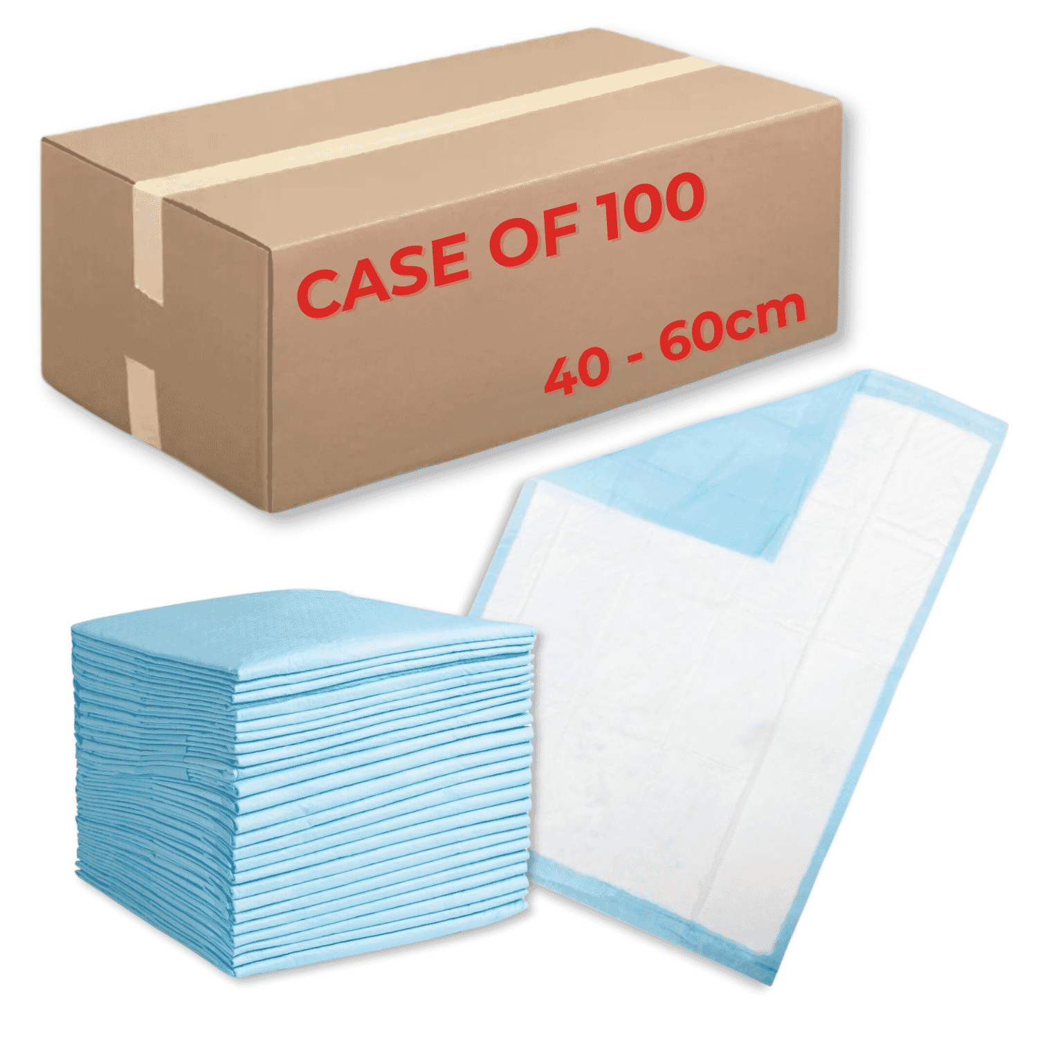 View Disposable Bed Pads 40cm x 60cm Case of 100 information