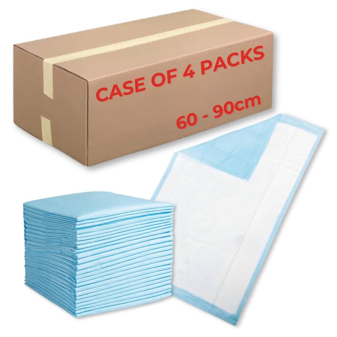 disposable bed pads large 4 packs of 35