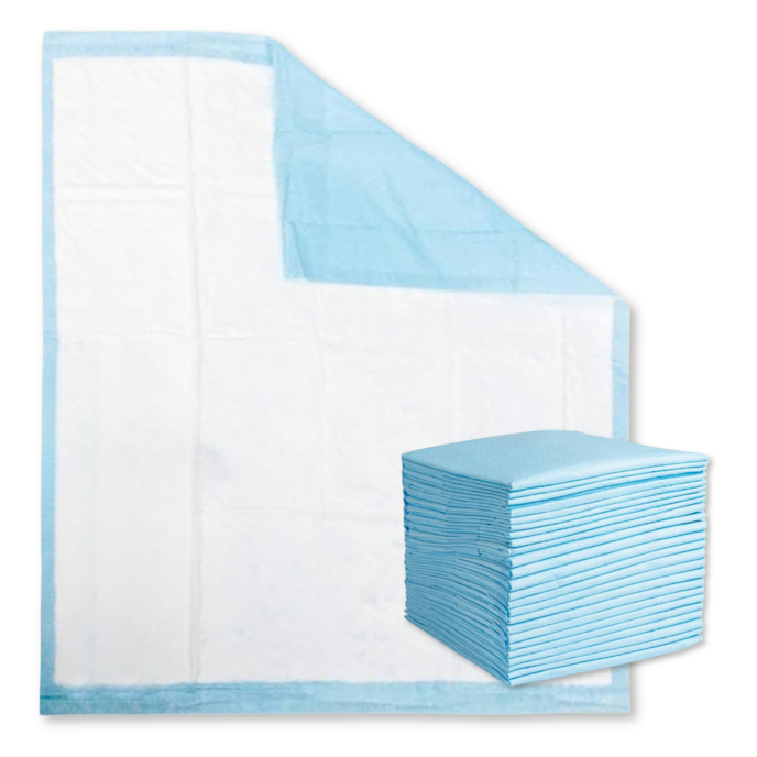 disposable bed pads medium 60 x 60cm pack of 35 absorbency 950ml