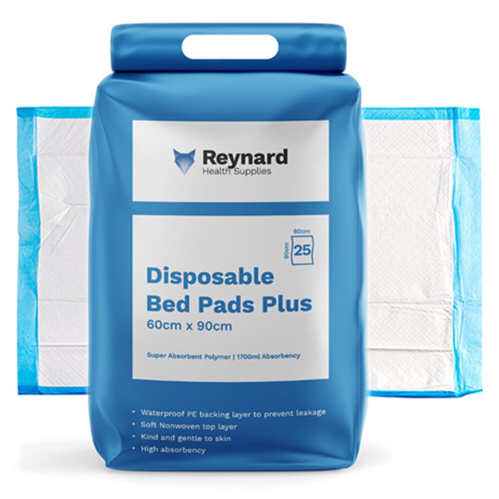 View Disposable Bed Pads 60cm x 90cm Pack of 25 information