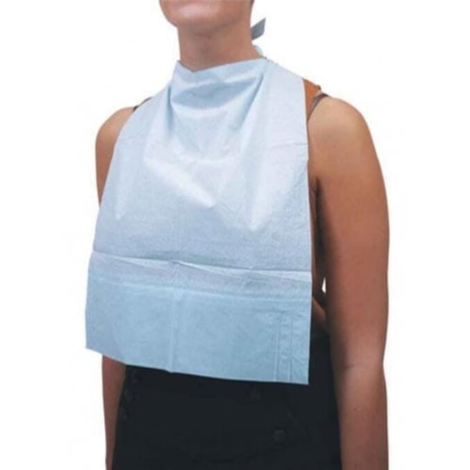 disposable bibs pack of 125