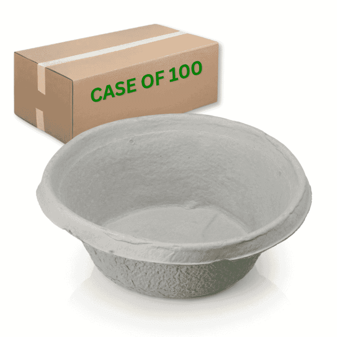 disposable large pulp bowl case of 100