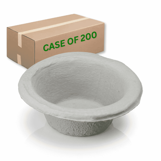 disposable medium pulp bowl case of 200