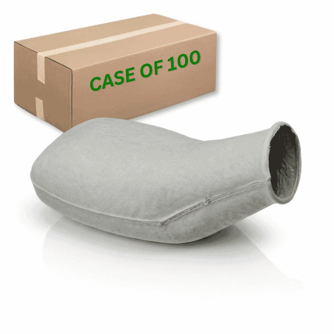 disposable pulp male urinal case of 100