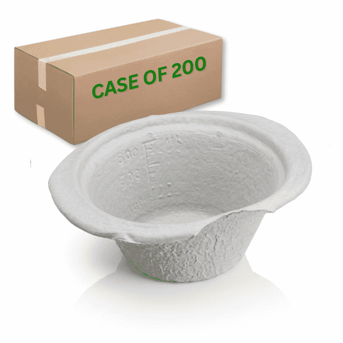 disposable small pulp bowl case of 200