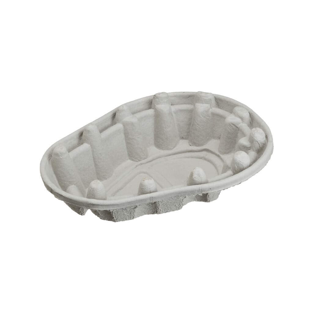 disposable support for bedpan liner