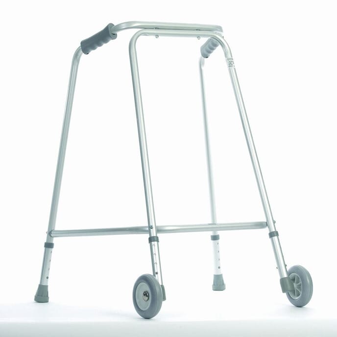 domestic frame with wheels handgrip height 27 30 inch