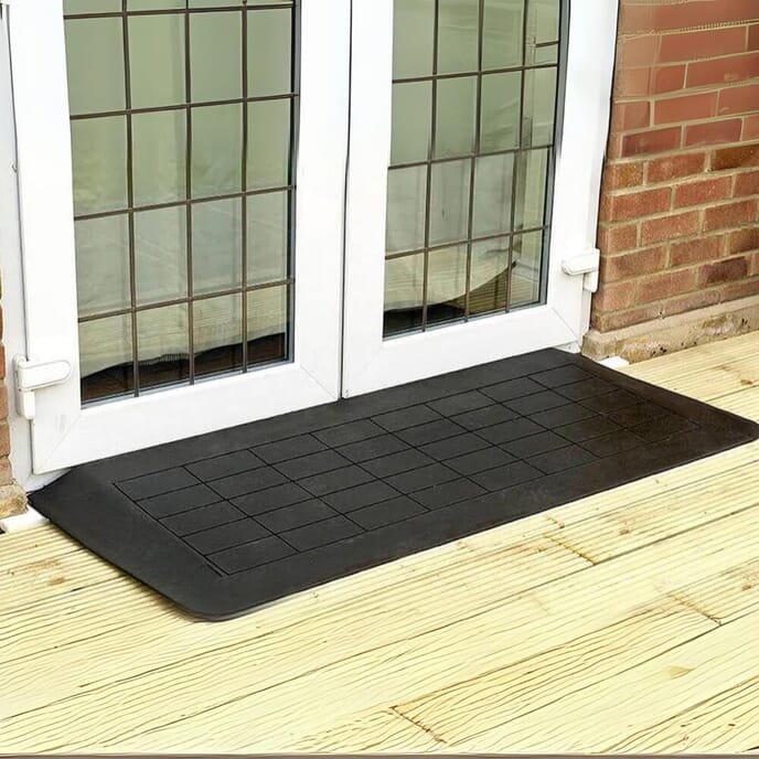 doorline rubber threshold ramp 75mm