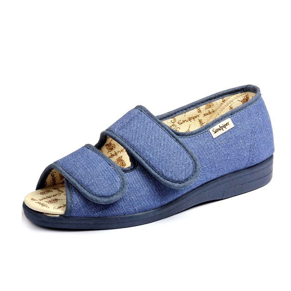 dora ladies shoe in denim