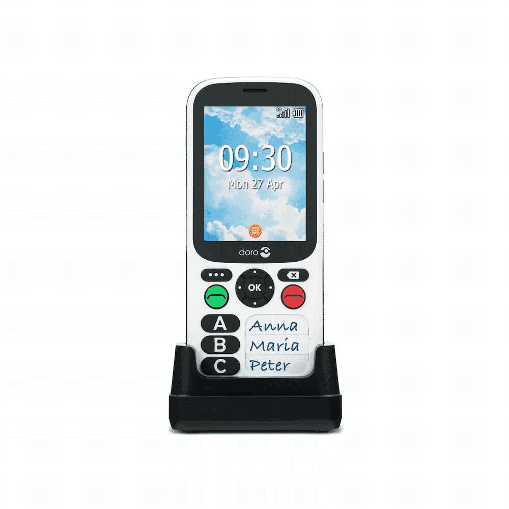 doro 780x simple mobile phone holder