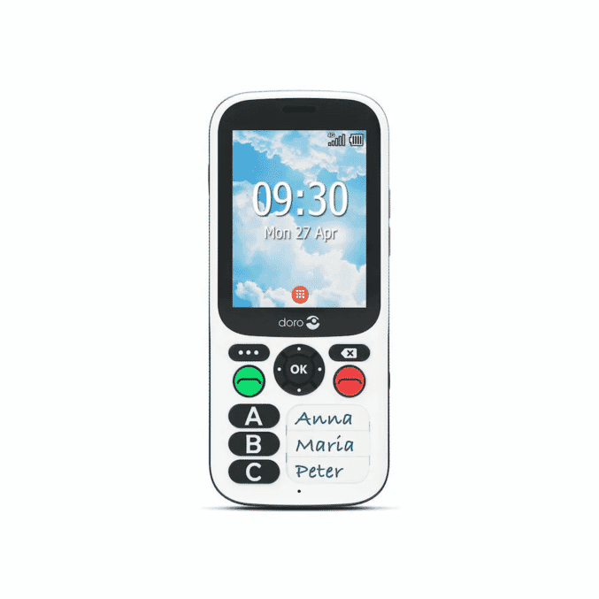 doro 780x simple mobile phone