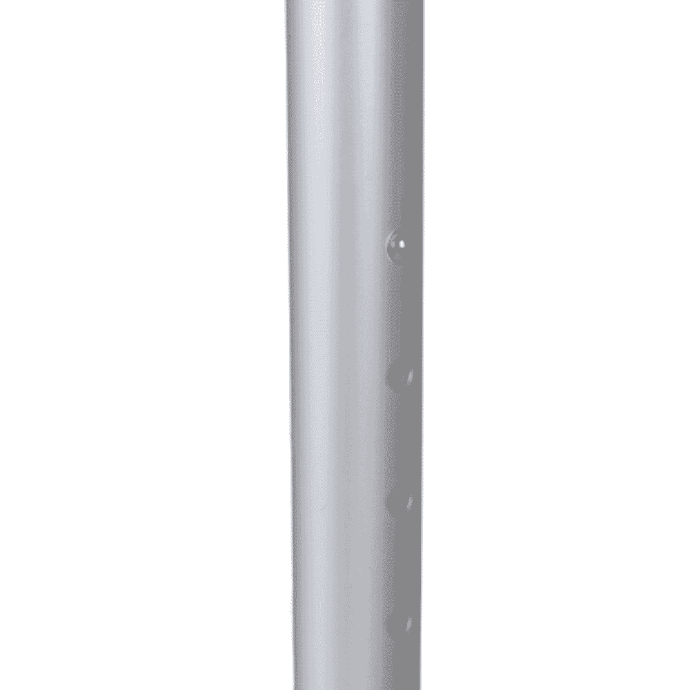 double adjustable crutches adjustment push button