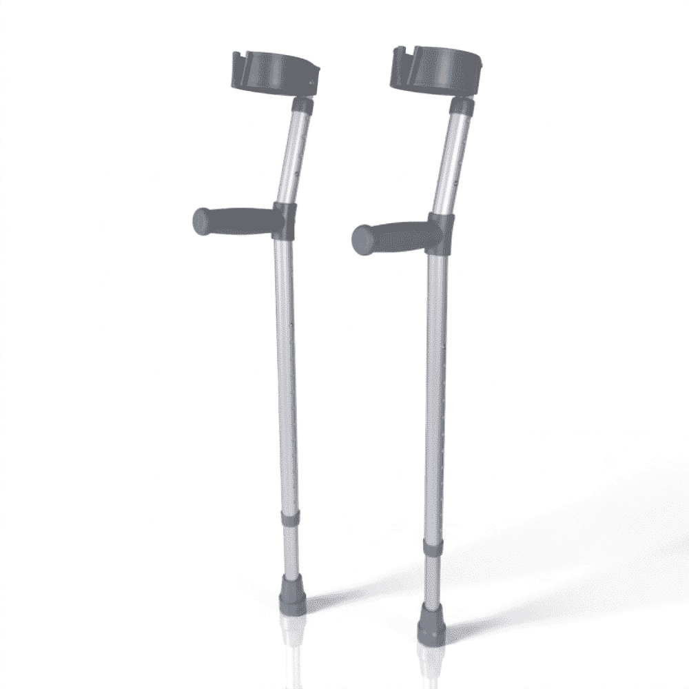 Double Adjustable Crutches