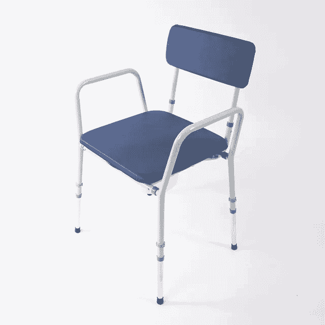 View Dovedale Adjustable Commode Chair FlatPack information