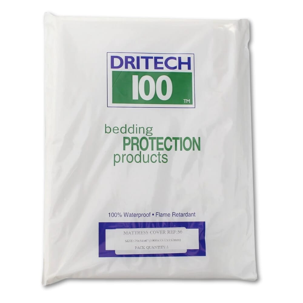 View Dri Tech 100 Bedding Protection Double Mattress Cover 75x54x6 information