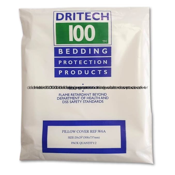 dri tech 100 bedding protection pillow case pack of 2 20x29