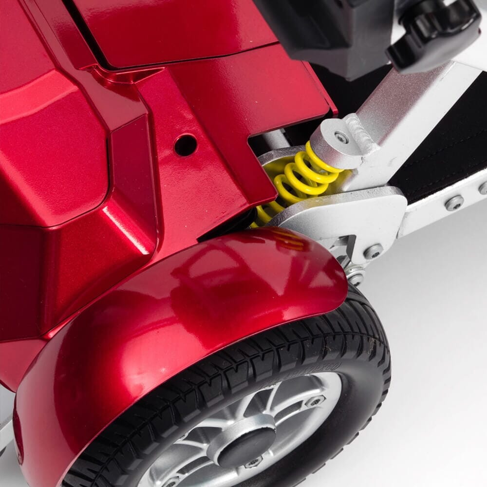drive autofold elite folding mobility scooter close up