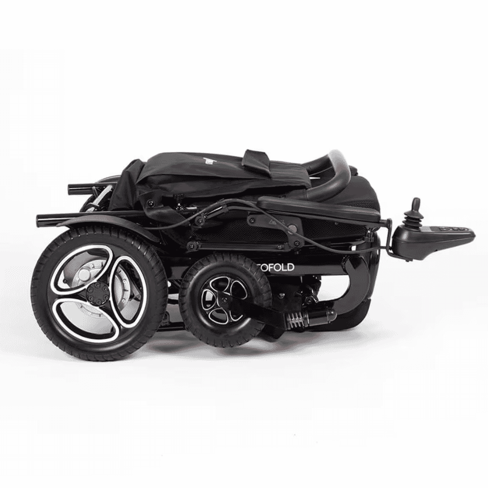 drive autofold folding electric wheelchair folded